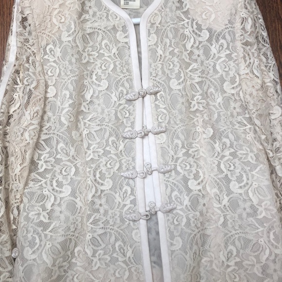 Couture Jacket and Skirt with chiffon layer - Picture 4 of 8